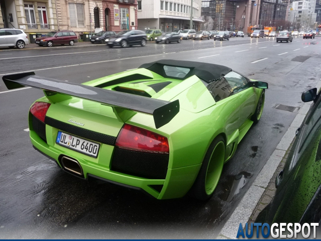 Gespot: opvallende Lamborghini Murciélago LP640 Roadster 