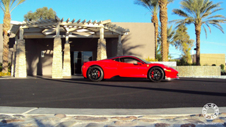 Hot: red Ferrari 458 Italia by Oakley Design