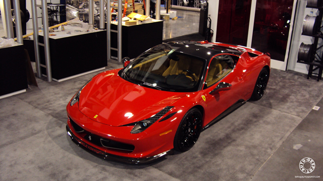 SEMA 2010: Ferrari 458 Italia door Oakley Design