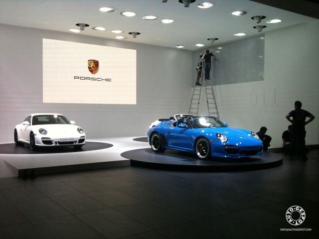 Porsche neemt nieuw model met middenmotor mee naar Los Angeles