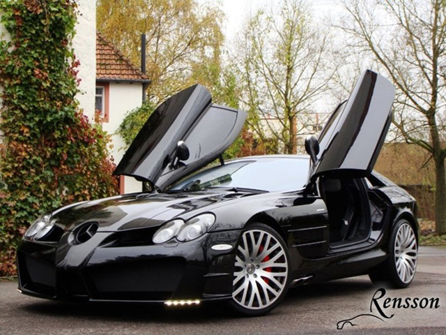 Vreemde vogel: Mercedes-Benz SLR McLaren door Rensson