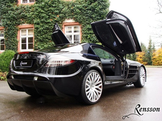 Vreemde vogel: Mercedes-Benz SLR McLaren door Rensson