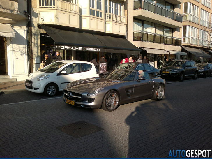 Spot van de dag: Mercedes-Benz SLS AMG Roadster