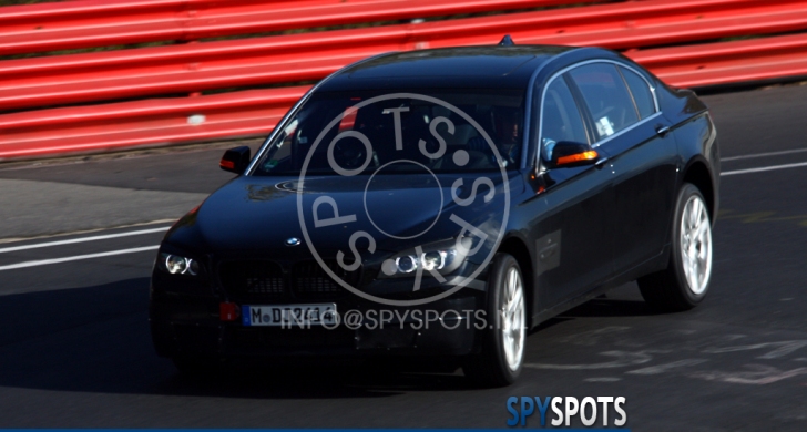 Spyspot: BMW 7 Serie F01 facelift