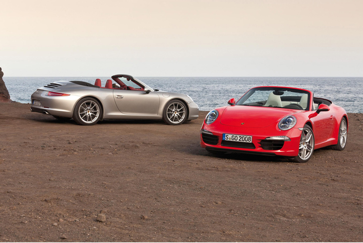 Porsche laat de dakloze 991 Carrera Cabriolet zien