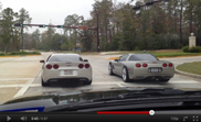 Filmpje: Corvette bestuurders maken er een rotzooitje van