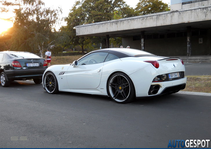 Tuning topspot: Ferrari California Novitec Rosso