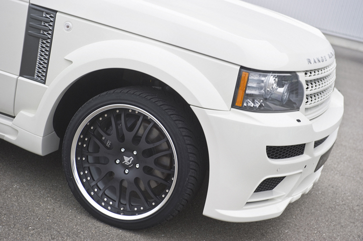 For a happy few: Range Rover 5.0i V8 Supercharged door Hamann Motorsport