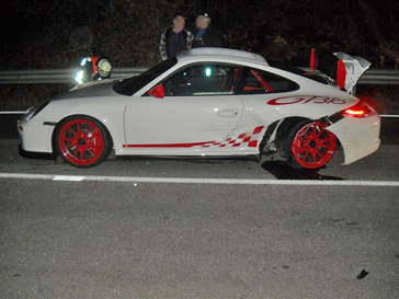 Crash: Porsche 997 GT3 RS 4.0