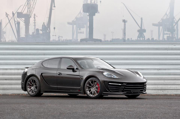 Lekker dik: Porsche Panamera met Stingray GTR pakket van TopCar