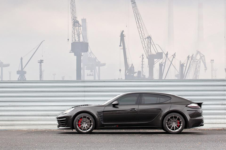 Lekker dik: Porsche Panamera met Stingray GTR pakket van TopCar