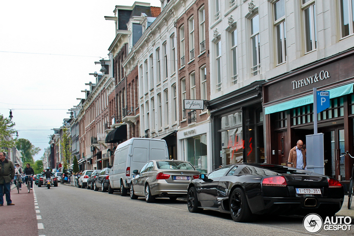 Spot van de dag: gitzwarte stier in grijs Amsterdam 