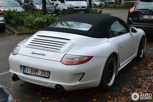Spot van de dag: Porsche 997 Speedster