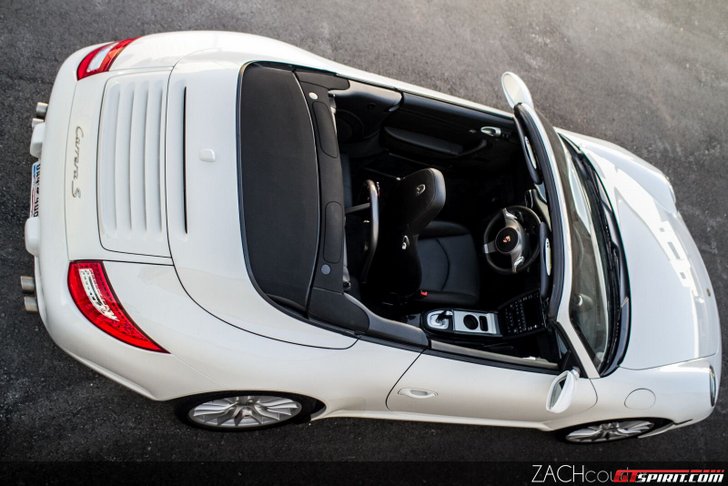 Voor de egoïst: Porsche 997 Cabriolet S MkII centre-seat edition