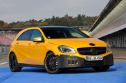First teasers of the Mercedes-Benz A 45 AMG