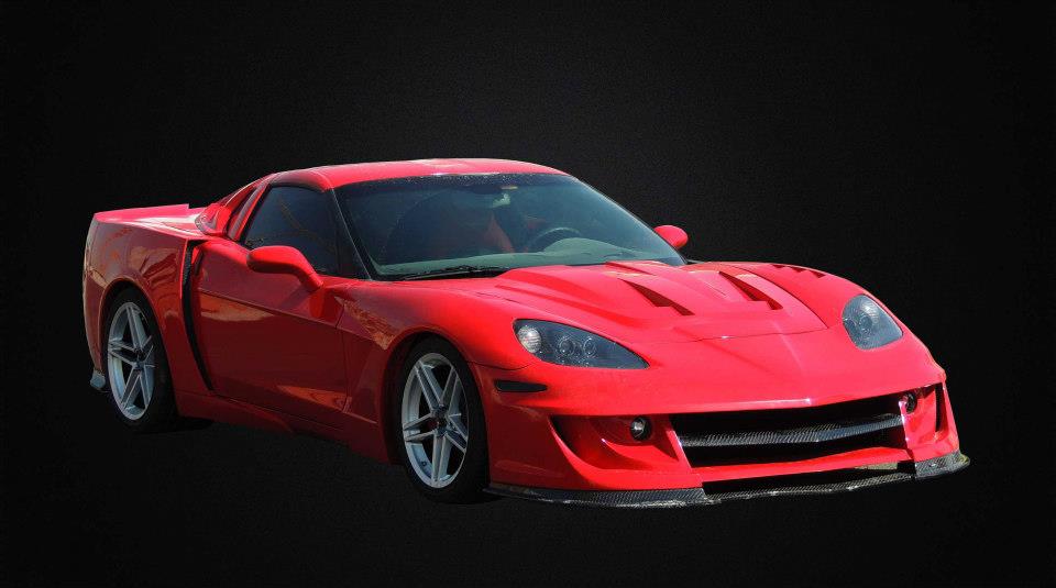 Project mislukt: Corvette C6 door Arsha Design