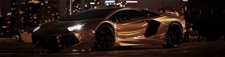 Lamborghini Aventador LP700-4 in gold: Awesome or horrible?