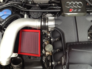 Sportluchtfilers voor de Audi RS6 V10 Bi-Turbo