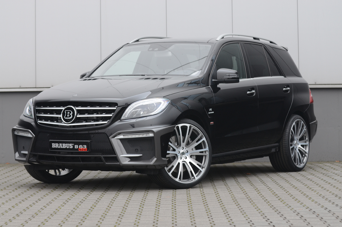 Breed en bloedsnel: Mercedes-Benz Brabus ML 63 AMG
