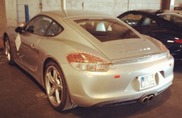 New Porsche Cayman almost naked