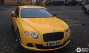 Exciting in yellow: the new Continental GT Speed 2012