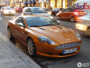 Primicia: Aston Martin DB9 Madagascar Orange en Múnich