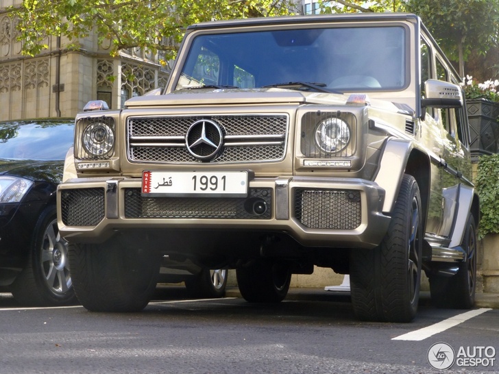 Prachtig: Mercedes-Benz G 65 AMG in de kleur Sandine Beige