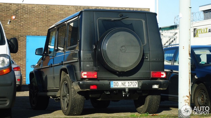 Spotted: discrete but brutal Mercedes-Benz G 65 AMG