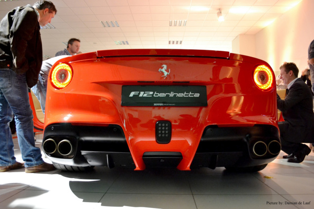 Kroymans presenta el Ferrari F12berlinetta