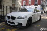 Avistado: Espectacular BMW M5 F10 visto en Londres.