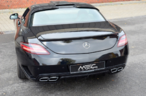 MEC Design gives the Mercedes-Benz SLS AMG a Black Series look