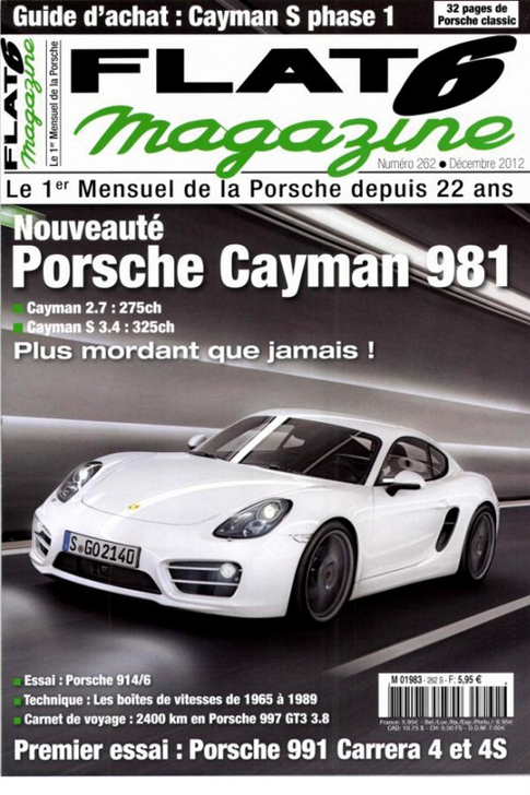 Voici la nouvelle Porsche Cayman !