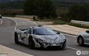 McLaren P1 spotted driving in Spain