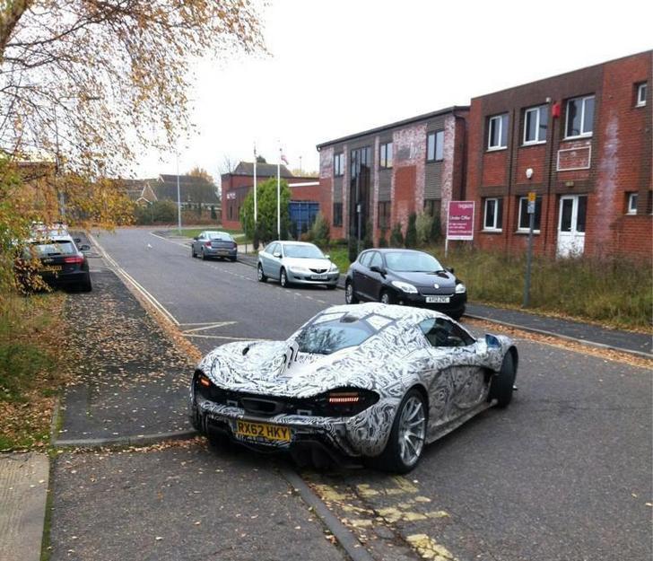 McLaren P1 gaat buiten spelen!