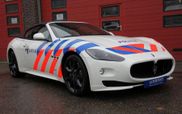 Suceso insólito en Bélgica: 9 personas en un Maserati Quattroporte
