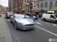 El renovado Aston Martin Rapide avistado en Londres