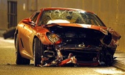 For sale: Ronaldo's crashed Ferrari 599 GTB Fiorano