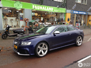 Avvistamento: Audi RS5 in Mugello Blue