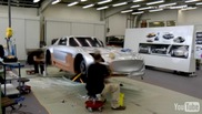 Una Mercedes-SLS AMG Black Series, fatta con il gesso!
