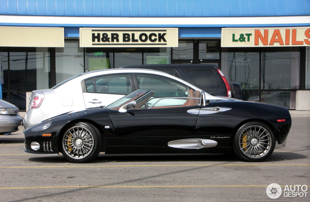 Eén van de weinige: Spyker in de Verenigde Staten gespot!