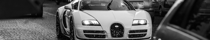 Photographic delight from Paris: Bugatti Veyron 16.4 Super Sport