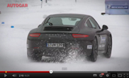 Movie: how good are winter tires for a sports car