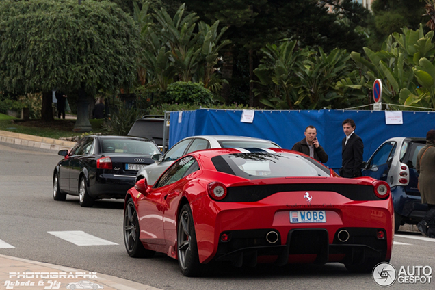 Ferrari 458 Speciale spotted in Monaco!