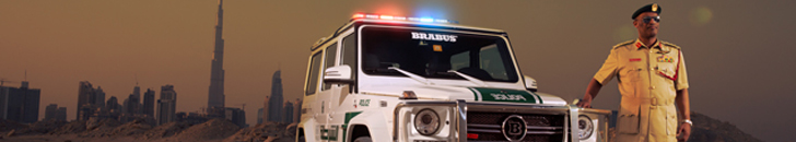 Brabus odsłania B63S 700 Widestar Dubai Police