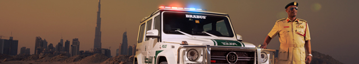 Brabus zeigt den B63S 700 Widestar 'Dubai Police'