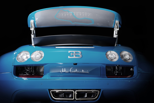 Wereldpremière Bugatti Legend "Meo Costantini" op Dubai Motor show