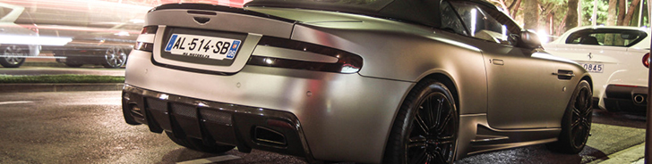 变化无穷: 阿斯顿马丁 Mansory DB9 Volante 不同的粘膜