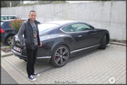 Avvistato Demy de Zeeuw con la sua Bentley Continental GT V8