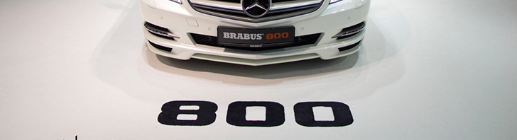 2013 杜拜车展: Brabus 800+ 车款
