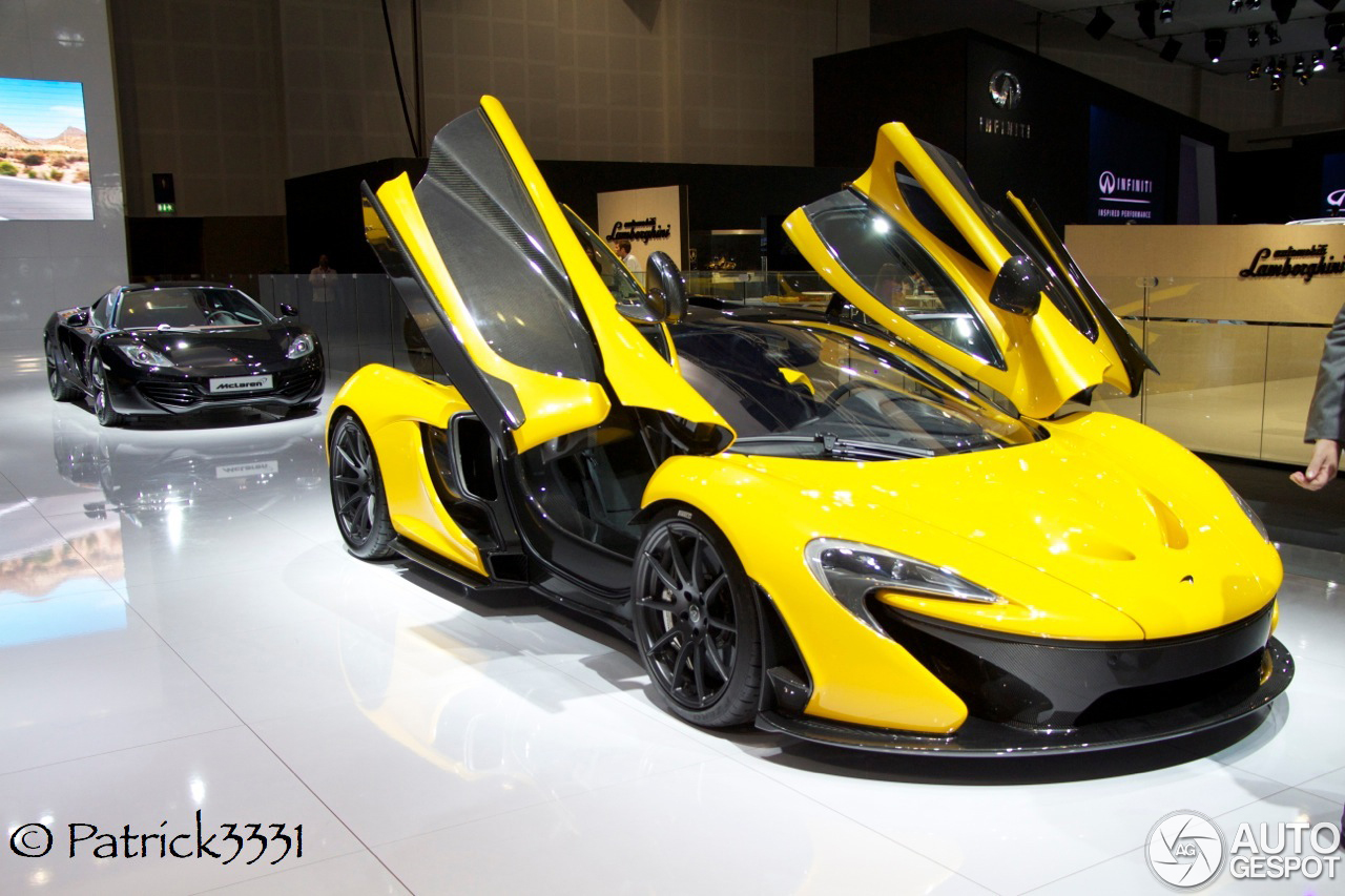 Dubai Motor Show 2013: McLaren P1